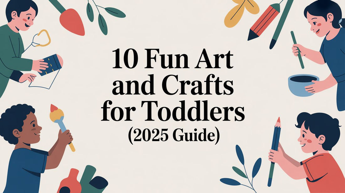 10 Fun Art and Crafts for Toddlers (2025 Guide)