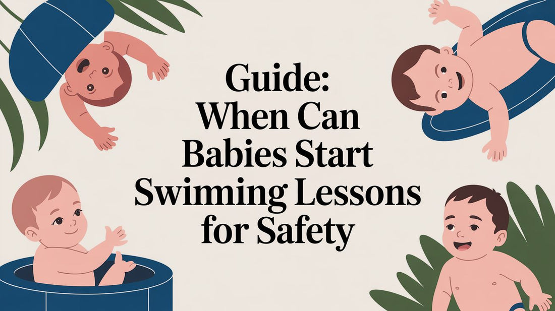 Guide: when can babies start swimming lessons for safety
