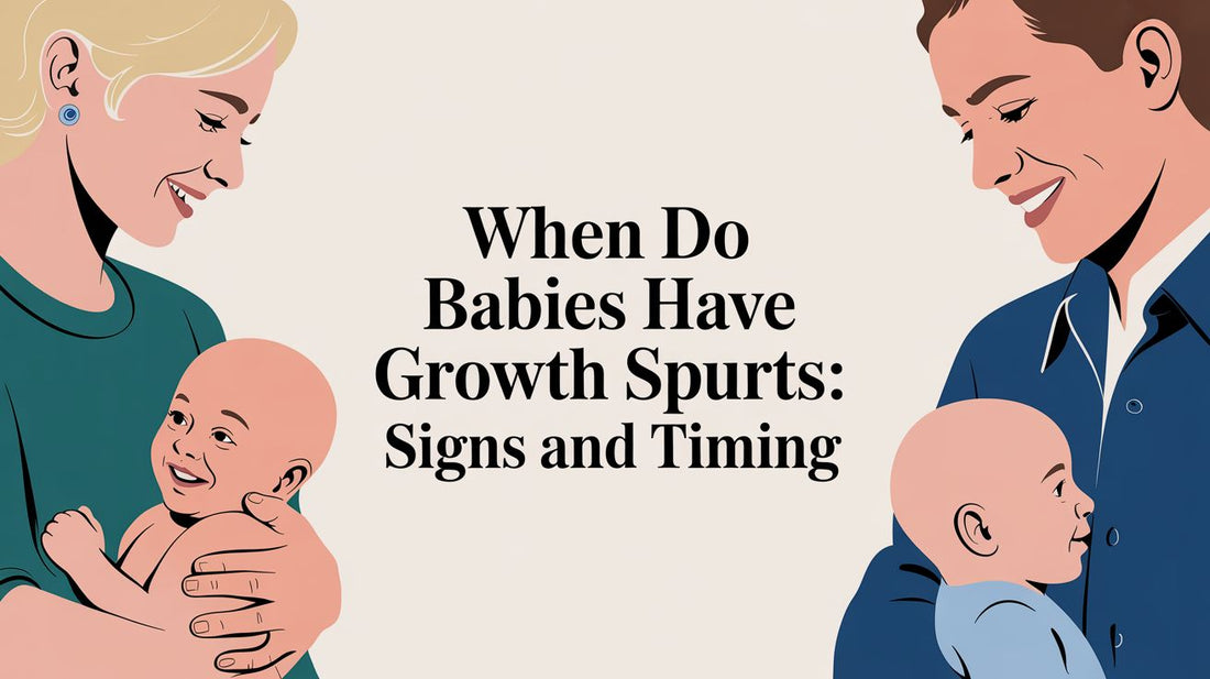 When do babies have growth spurts: signs and timing